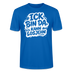 Berlin Shirt-Unisex BIO T-Shirt- ICK BIN DA, KANN LOSJEHN - Pfauenblau