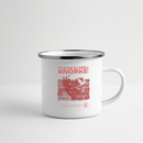 SEI KNORKE - Emaille-Tasse - Weiß