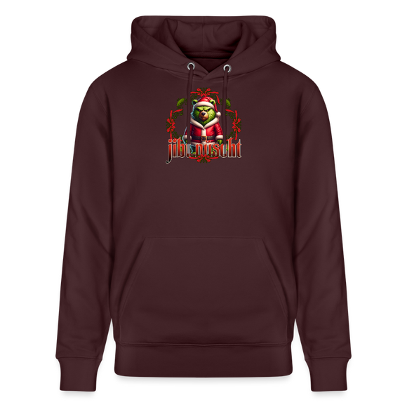JIBT NÜSCHT - Unisex Bio-Hoodie - Maroon