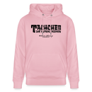Berliner Begrüssung-TACHCHEN IHR FLITZPIEPEN-Unisex Bio-Hoodie - Hellrosa