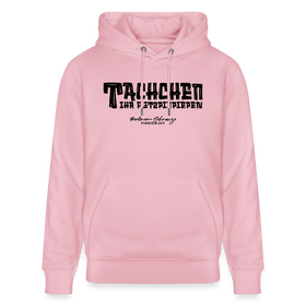 Berliner Begrüssung-TACHCHEN IHR FLITZPIEPEN-Unisex Bio-Hoodie - Hellrosa