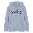 FLITZPIEPE-Teenager Bio-Hoodie - Lavendel-Violett