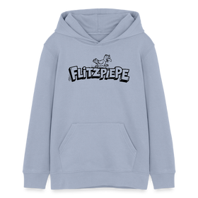 FLITZPIEPE-Teenager Bio-Hoodie - Lavendel-Violett