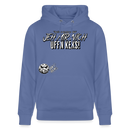 JEH MIR NICH UFFN KEKS-Unisex Bio-Hoodie II - Blau