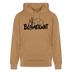 BLÜMERANT-Unisex Bio-Hoodie mit echt Berliner Schnauze - Karamell 