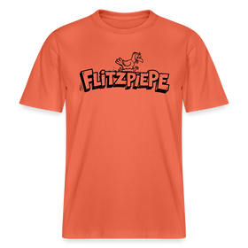 Dit Berlin Shirt-FLITZPIEPE-RELAXED FIT Unisex Bio T-Shirt - Hellrot