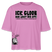 ICK GLOOB MIR LAUST DER AFFE-Frauen Boxy Bio-T-Shirt - Pink