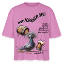 WAT KIEKSTN SO? - Frauen Boxy Bio-T-Shirt - Pink