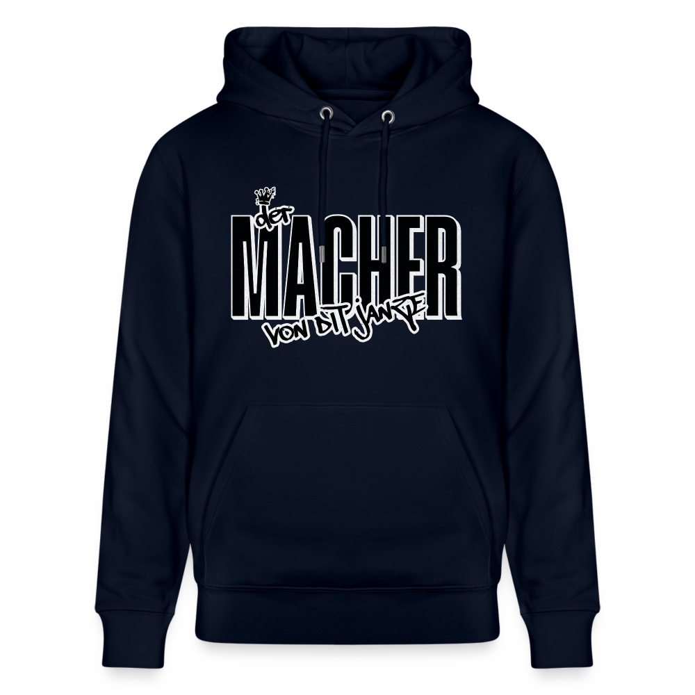 DER MACHER VON DIT JANZE - Unisex Bio-Hoodie - Navy