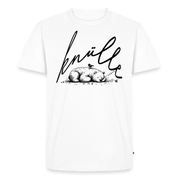 Dit Sonnatags-Shirt-KNÜLLE-Männer Premium T-Shirt - Weiß
