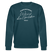 WIR SIND DIE GEILSTEN-Berlin26- Unisex Bio-Sweatshirt - Dunkles Petrol