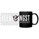 KEENE ANGST ICK TU SIE NÜSCHT - Panoramatasse - Schwarz