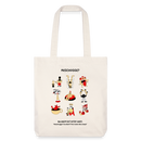 MESCHUGGE-recycelter Heavyweight Stoffbeutel - Naturweiß