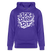 ICK DARF DIT-Unisex Bio-Hoodie mit Berliner Spruch - Purple Love 