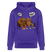 Berliner Bären mit Berliner Schnauze-WATN'? NÜSCHT-Unisex Bio-Hoodie - Purple Love 