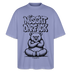 Berlin Shirt-NÜSCHT DARF ICK-Oversized Unisex Bio T-Shirt - Violett