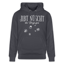 JIBT NÜSCHT zu Weihnachten in Berlin-Unisex Bio-Hoodie - Indigoblau