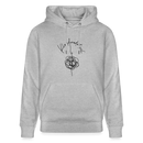 KLADDERADATSCH - Unisex Bio-Hoodie - Grau meliert
