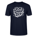 Dit Berlin Shirt-ICK DARF DIT-Unisex T-Shirt - Navy