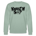 Berlin Unisex Bio-Sweatshirt-KIEKSTN SO? - Helles Graugrün