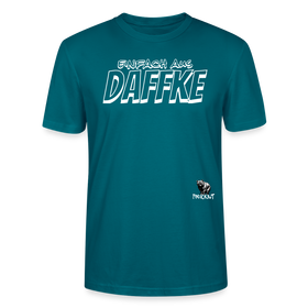 Berliner Spruch-EINFACH AUS DAFFKE-Unisex BIO T-Shirt - Ozeanblau