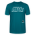 Berliner Spruch-EINFACH AUS DAFFKE-Unisex BIO T-Shirt - Ozeanblau