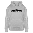 URST SCHAU - Unisex Bio-Hoodie - Grau meliert