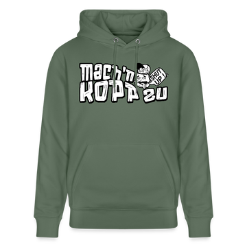 MACH'N KOPP ZU-Unisex Bio-Hoodie II - Tanngrün