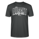 Berlin Shirt mit Schnauze-NÜSCHT MUSS ICK-Unisex T-Shirt Bio - Anthrazit