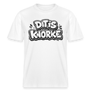 DIT IS KNORKE-RELAXED FIT Unisex Bio T-Shirt - Weiß