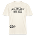 JEH MIR NICH UFFN KEKS!-Relaxed Fit Unisex Bio-T-Shirt - Naturweiß 