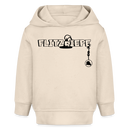 EINE FLITZPIEPE - Bio Hoodie BABY - Naturweiß