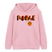 FLITZPIEPE - Kinder Bio-Hoodie - Hellrosa