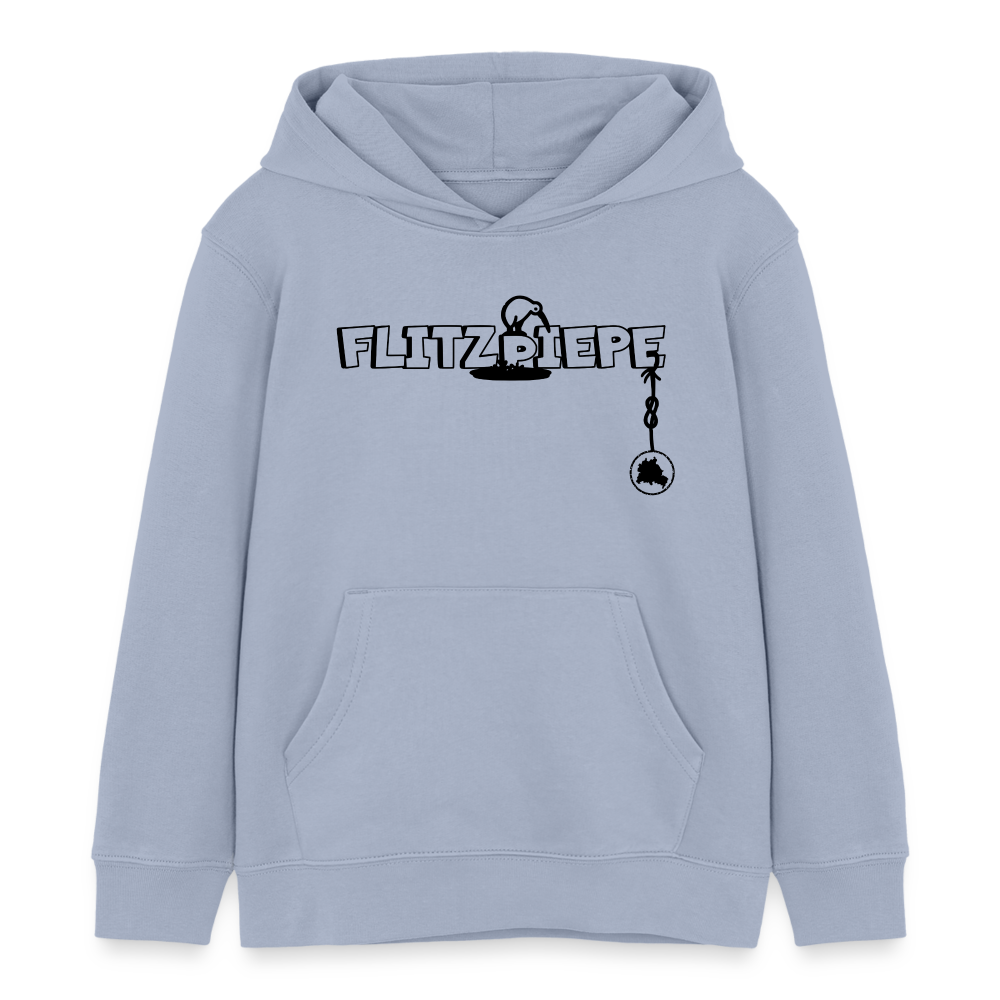 EINE FLITZPIEPE - Kinder Bio-Hoodie - Lavendel-Violett