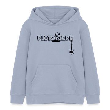 EINE FLITZPIEPE - Kinder Bio-Hoodie - Lavendel-Violett