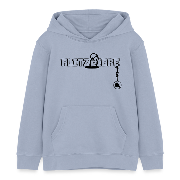 EINE FLITZPIEPE - Kinder Bio-Hoodie - Lavendel-Violett