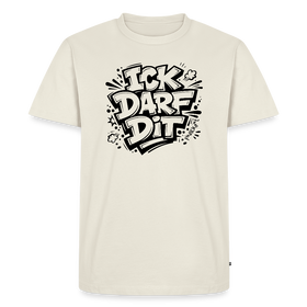Berlin Shirt-ICK DARF DIT-Männer Premium T-Shirt - Naturweiß