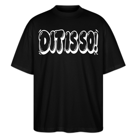 Berlin Shirt- DIT IS SO!-Oversized Unisex Bio T-Shirt - Schwarz