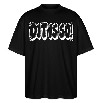 Berlin Shirt- DIT IS SO!-Oversized Unisex Bio T-Shirt - Schwarz