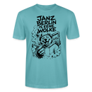 JANZ BERLIN IS EENE WOLKE-Dit Kiffer Shirt-Unisex T-Shirt - Pastelltürkis