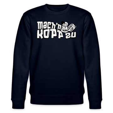 MACH'N KOPP ZU-Unisex Bio-Sweatshirt - Navy