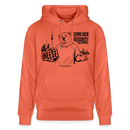 Berlin Souvenir mit echt Berliner Schnauze-NEESE-Unisex Bio-Hoodie - Hellrot
