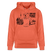 Berlin Souvenir mit echt Berliner Schnauze-NEESE-Unisex Bio-Hoodie - Hellrot