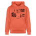 Berlin Souvenir mit echt Berliner Schnauze-NEESE-Unisex Bio-Hoodie - Hellrot
