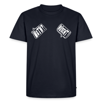 WATN? NÜSCHT!-Männer Premium BIO T-Shirt - Navy