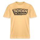 Dit Berlin Shirt-TACHCHEN IHR FLITZPIEPEN- RELAXED FIT Unisex Bio T-Shirt - Hellgelb