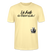 ICK HAB DIE FAXEN DICKE!-Unisex T-Shirt Bio - Creme