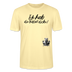 ICK HAB DIE FAXEN DICKE!-Unisex T-Shirt Bio - Creme