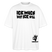 ICK MACH WAT ICK WILL-Oversized Unisex Bio T-Shirt II - Weiß