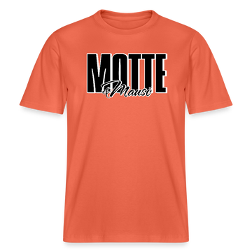 MOTTE UND MAUSI-Relaxed Fit Unisex Bio-T-Shirt - Hellrot